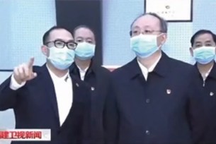 尹力，中央政治局委员，北京市委书记。2020年12月，尹力莅临扬越参观时合影。